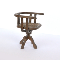 Desk Chair Art Deco (Captains Chair)